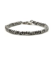 Bracciale Antracite Silver in Argento S28 PLATONE - S28 PLATONE